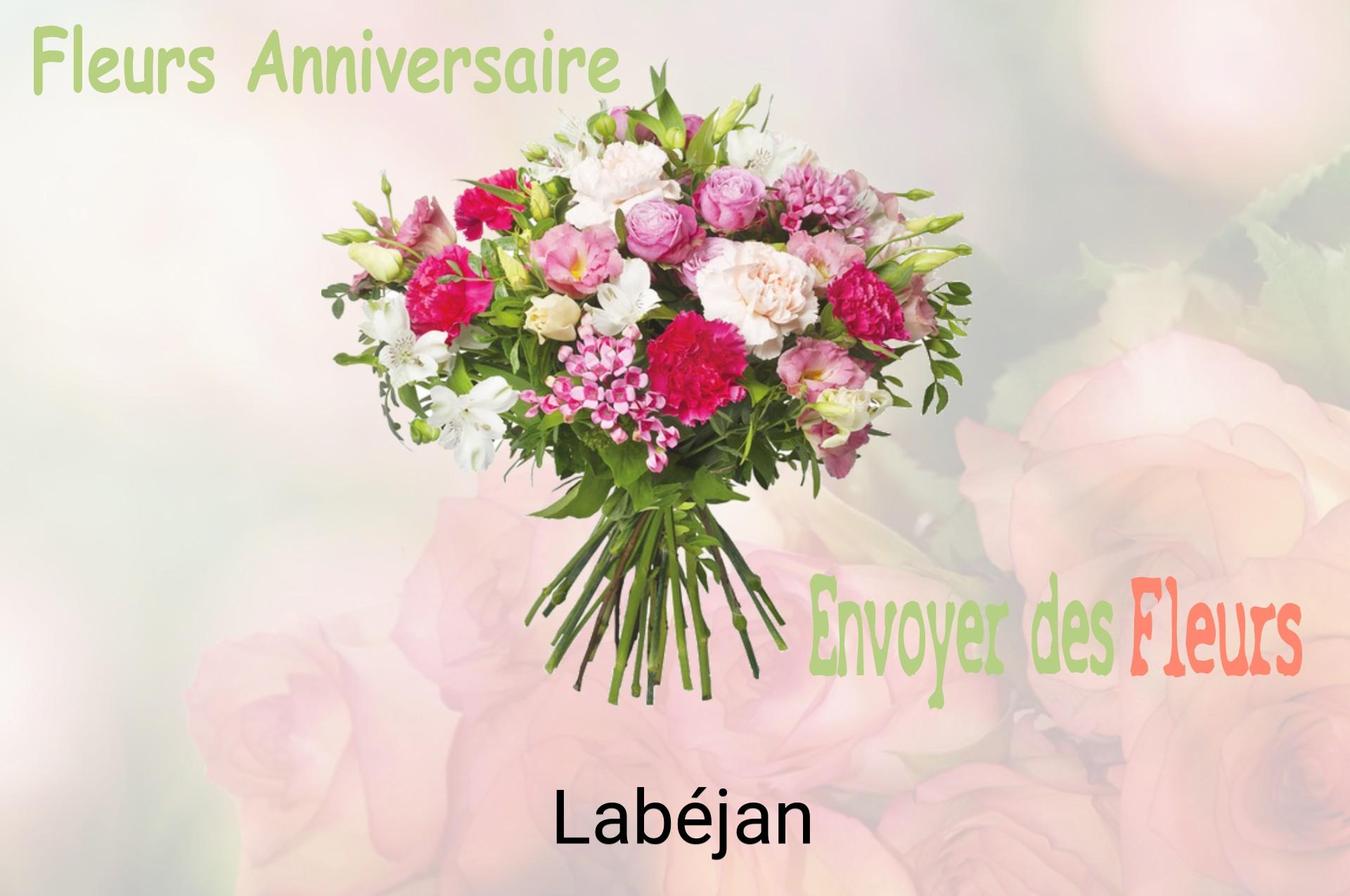 Bouquet de fleurs d’anniversaire livré à Labéjan