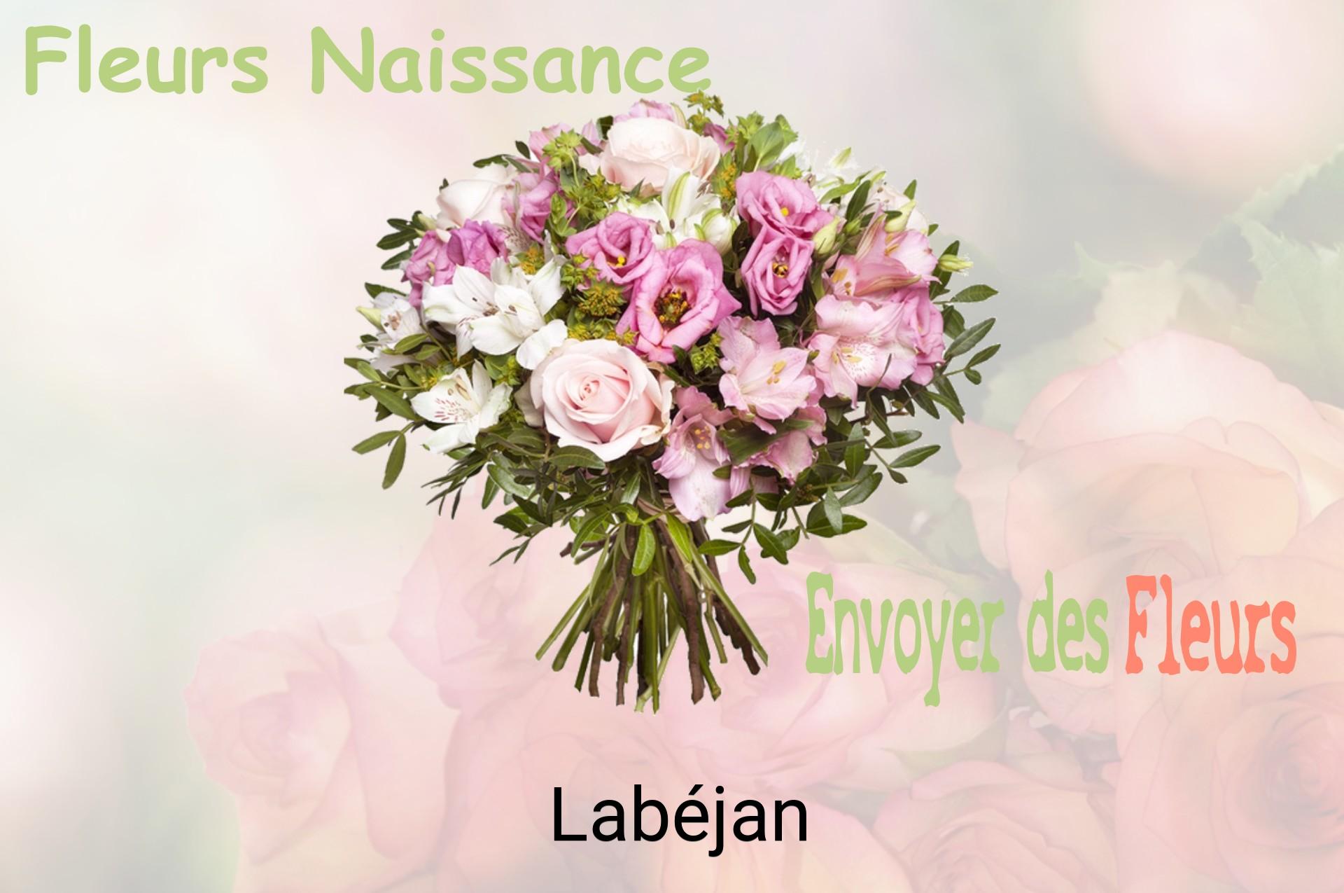 Bouquet de fleurs de naissance livré à Labéjan